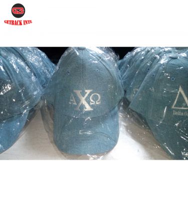 Denim Head Caps