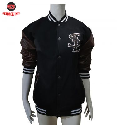 Cropped Versity Jackets Womens